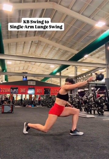 3 Fun KB flows that help with strength, endurance, mobility, coordination, and proprioception! I did this for my cardio finisher after a very heavy lift session. It was very nice! #kettlebellswings #kettlebellexercises #kettlebellflow #funfitness #workoutwithme