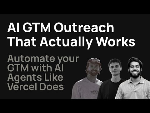 Automating GTM Outreach and other AI shenanigans feat. Aman Azad | Ship GTM Weekly