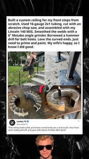 DIY Custom Railing Success