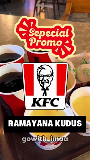 REKOMENDASI BUAT KAMU Gaes ayo beli sekarang juga lewat Vidioku!Wort it banget buat kamu Cara ordernya: > klik tag lokasi yang ada di vidio > pilih promo sesuai pilihan kamu > bayar online > scan barcodenya di lokasi terdekat Jangan lupa follow ya, Dapatkan info promo terbaru GoWith_Imaa #kfc #promokfc #kfcindonesia #kfcramayanakudus #kfckudus