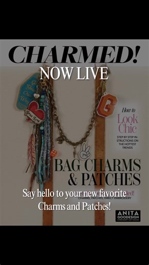 We’ve got you patched up and totally charmed! 💫 Over 120 designs and a 78-page full-color book — the ultimate collection for creating your own charms and patches! This series blends art, nostalgia, and creativity with playful themes — from vintage hotel key fobs to travel, camping, and more. 🪡 Designs instructions available now for instant download! 📘 Printed book ships in approximately 2 weeks. Perfect for decorating your bag, jacket, or jeans — or gifting to someone you love! 💫 | Anita Goo