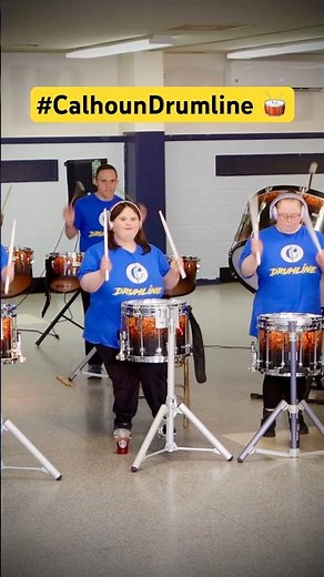 Practicing for Marching Band Season 🥁🎵 #drums #drummer #allabilities #marchingband