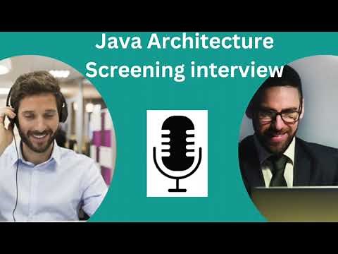 Java Architecture interview first round | Latest java interview questions | 2024