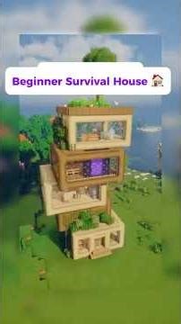 Minecraft Speed Build: The Ultimate Multi-Story Survival Base! 🏡🌳