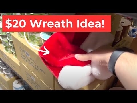 The $20 wreath idea everyone will be copying this Christmas!