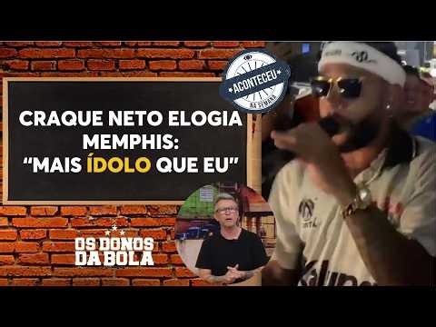 Craque Neto elogia Memphis e diz: “É muito mais ídolo que eu” | Aconteceu na Semana