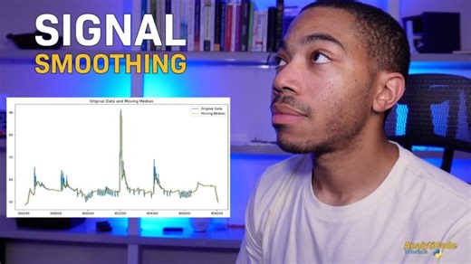 Signal Processing in Python: Moving Mean, Median, and EWMA Explained | Christopher J. Pulliam, PhD