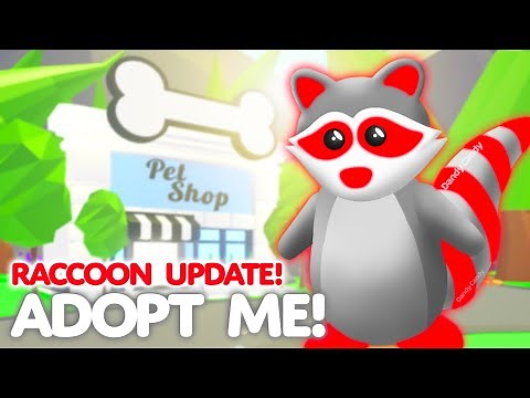 🦝 Raccoon update Adopt Me!🦝