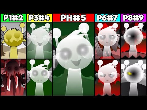 NEW MOD! Phase 1 to NEW Phase 9 ParaSprunki Version In Incredibox Sprunki All Phases! #79