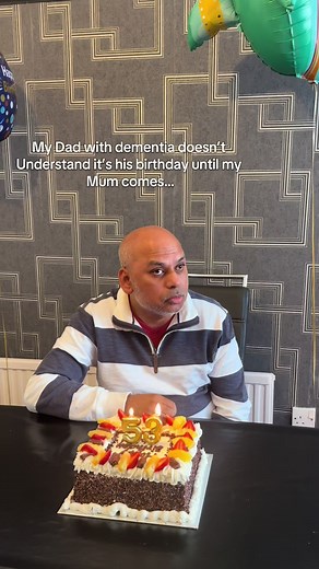 Old Birthday Video: Dad with Dementia's Special Moment