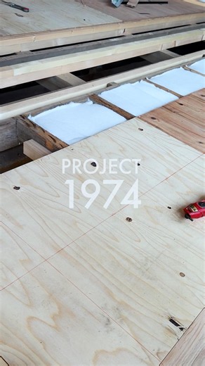 PROJECT 1974｜Thermal shield for the studio. 床下を包む断熱の層。