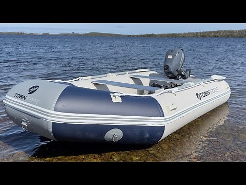 Costco Boat - Tobin Sports Inflatable - Set Up and Test Drive