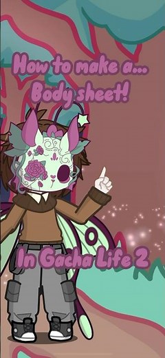 How to make a body sheet in Gacha Life 2 #gachalife #tutorial #gachatutorial
