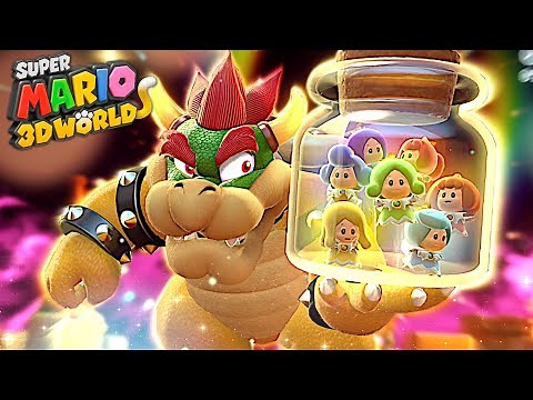 BOWSER DEVIENT FOU ! SUPER MARIO 3D WORLD CO-OP NINTENDO SWITCH