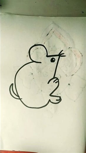 72 Number using drawing beautiful 🐁🐀#love #draw #ful #viral #art #trending #paint #youtube #sketch