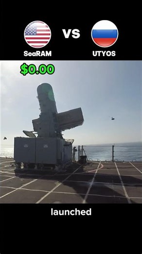 US SeaRAM vs UTYOS – Ship Defense vs Anti-Ship Missile Cost Per Shot Comparison