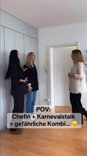 F&G Personaldienst GmbH | Jobs & Karriere | POV: Chefin + Karnevalstalk = gefährliche Kombi 😬🎉 Ein Tag nach Weiberfastnacht… Der Gossip ist noch frisch. Die Geschichten noch lauter.... | Instagram
