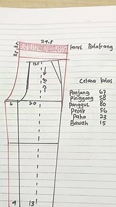 390K views · 3.1K reactions | Seperti ini rumus yang biasa saya gunakan, Semoga bermanfaat,,  #hanstailor #sewing #tips #reels | HAN'S Tailor | Facebook