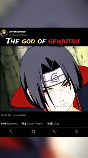 The god of genjutsu ITACHI UCHIHA || Naruto Shippuden, Naruto|| #animeedit #itachi