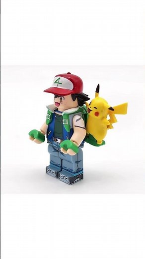 LEGO Pikachu and POKEBALL SET!!!!
