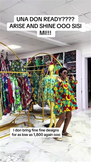Arise and Shine Ready to Wear: Fine Designs from ₦1,800!