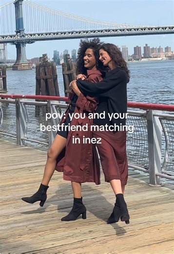 Match with your bestfriend in Inez for up to 30% off for Black Friday 🖤 #blackfridaydeals #madeinspain #comfortableshoes #inezshoes #fallfashion