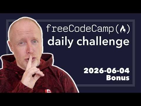 Schema Validator Bonus - 2026-06-04 - FreeCodeCamp Daily Challenge #freecodecamp #dailychallenge