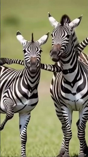 Hilarious Zebras Can’t Stop Laughing & Dancing! 😂🦓🕺