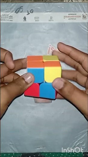 2 Simple Move 2x2 Rubiks Cube Repeat 8 Times Solve Cube