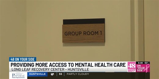 Madison recovery center providing better access to mental health treatment in North Alabama