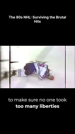 How Wayne Gretzky survived the brutal 80s NHL.