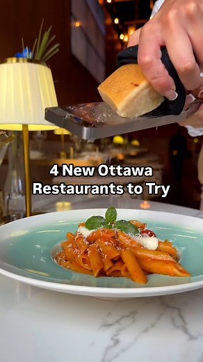 Canada’s capital region is full of rich dining and drinking experiences that you won’t find anywhere else. Have you tried these new additions to Ottawa's culinary scene? ⁣⁣➀ Med Supper Club: Experience elevated Mediterranean cuisine at this upscale restaurant located at Lansdowne in the Glebe. ➁ Jfuse: This chic restaurant serves Aburi sushi, which is flame-seared for a unique flavour and texture. ➂ St. Elsewhere: Explore a fun and innovative plant-based menu that will delight anyone. ➃ Tropikal