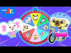Chip and Potato Mystery Wheel of Play! 🤸‍♀️ | Netflix Jr