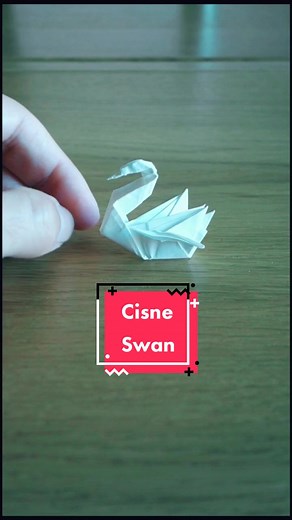 Cisne de Origami: Tutorial para Crear en Papel