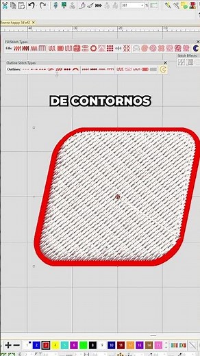 Tutorial WILCOM - Trabajar con Vectores en Wilcom #tutoriales #digitalizados