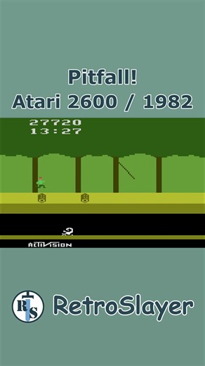 Pitfall! Gameplay Atari 2600