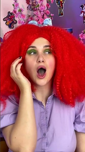 🤣 Too sweet to be true! DIY candy makeup trick! Who else wants this? 🙋