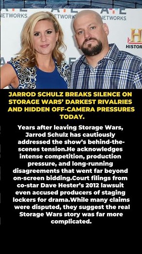 Jarrod Schulz Breaks Silence on the Dark Truth Behind Storage Wars