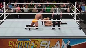 WWE Summerslam 2016 - Brock Lesnar vs Randy Orton - WWE 2K16 Epic Highlights