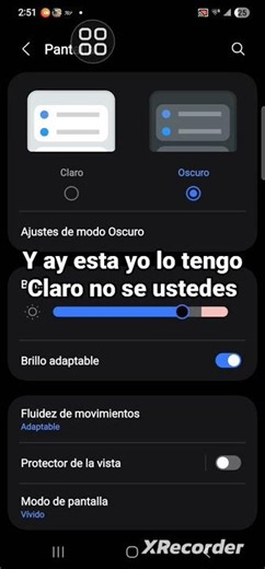 Tutorial de como tener. Tema claro O Tema oscuro
