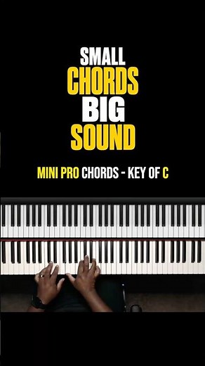 Mini Pro Chords (Gospel Piano Lessons for Beginners) - Part 1