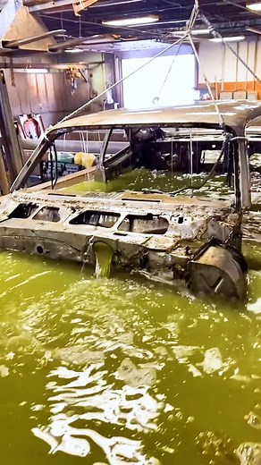 90K views · 702 reactions | This company dips cars in acid to remove rust from classic cars. #cars #restoration #insiderbusiness | Business Insider | Facebook