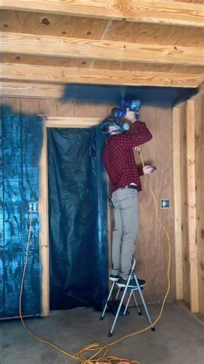 Hot Rod Barn Garage Project DIY - Paint Floor Walls