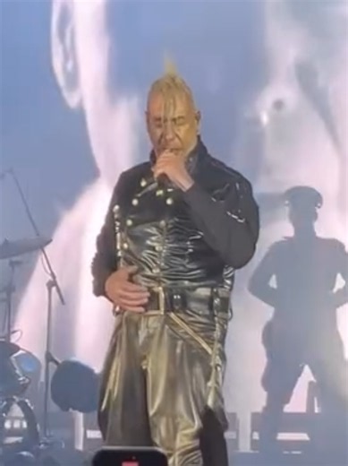 Rammstein Till Lindemann live close-up 2026 Asia tour performance