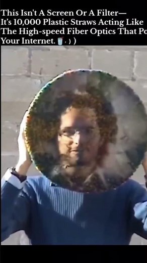 image through straw pipes #Cymatics #Physics
