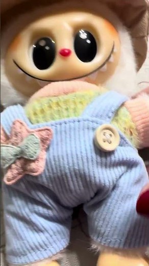 Adorable Labubu Outfits Try-On. Cute Doll Fashion 2025. So cute! This is a great 3 piece outfit!