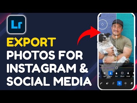 How to Export Photos for Instagram and Social Media 2026?