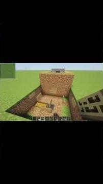 Einfach und schnell gebaute eisen farm in Minecraft
