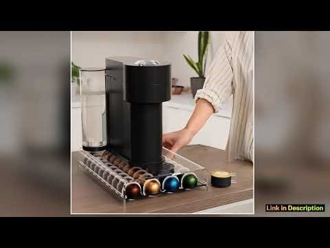 40Pcs Coffee Capsule Pod Holder Nespresso Vertuoline Capsules Storage Rack Verismo Vertuo