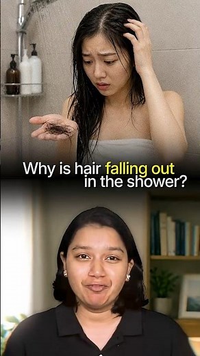 Why You Shouldn't Panic About Shower Hair Loss #mentalhealth #haircare #science